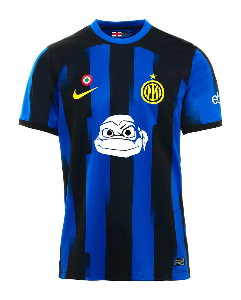 Camisa Inter de Milão I 23/24 Edição Tartarugas Ninja - Versão - Torcedor