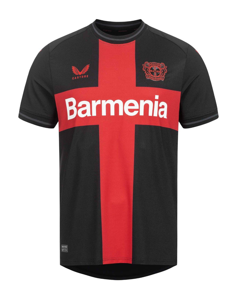 Camisa Bayer Leverkusen I 23/24 - Versão - Torcedor