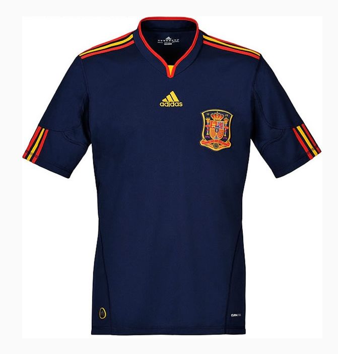 Camisa Espanha II 10/11 - Versão - Retrô