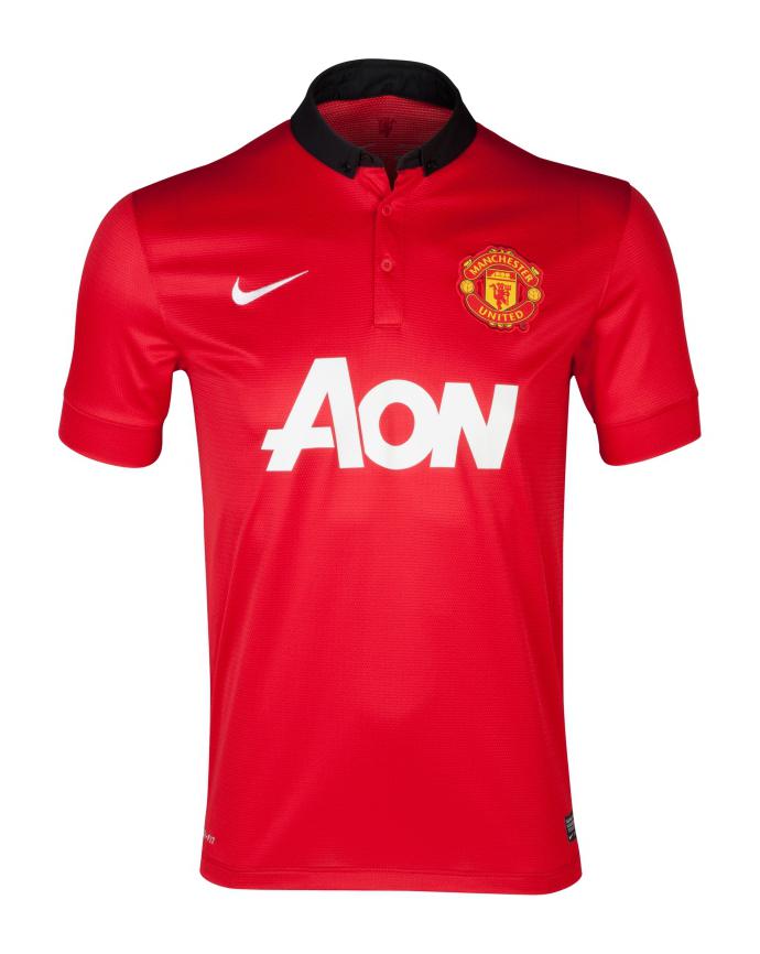 Camisa Manchester United I 13/14 - Versão - Retrô