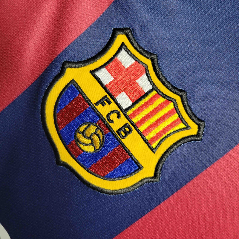 Camisa Barcelona I 14/15 - Versão - Retrô