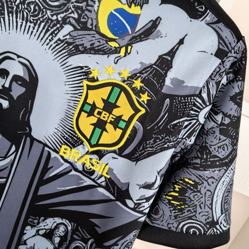 Camisa Brasil Edição Especial Cristo Redentor 24/25 - Versão - Torcedor