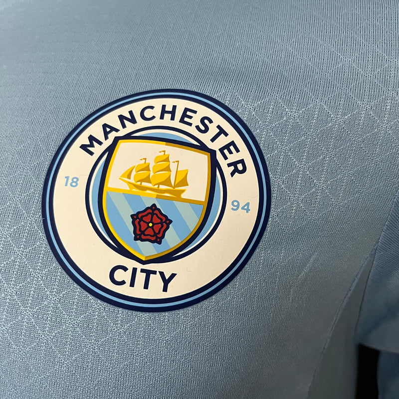 Camisa Manchester City I 24/25 - Versão - Jogador