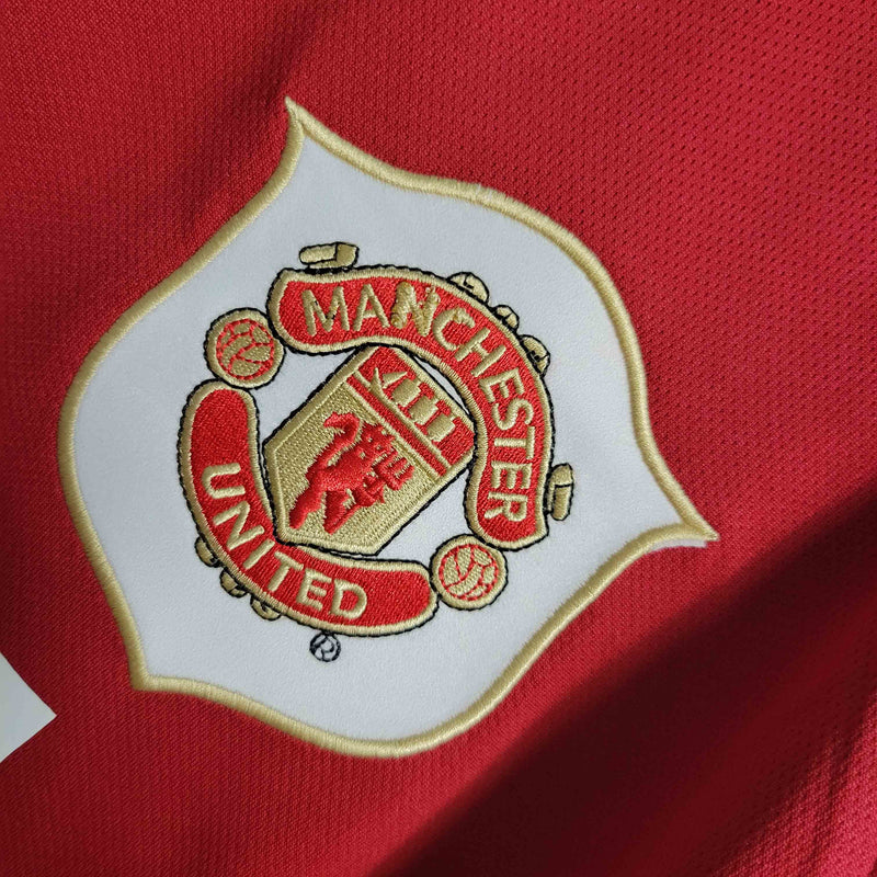 Camisa Manchester United I 06/07 - Versão - Retrô