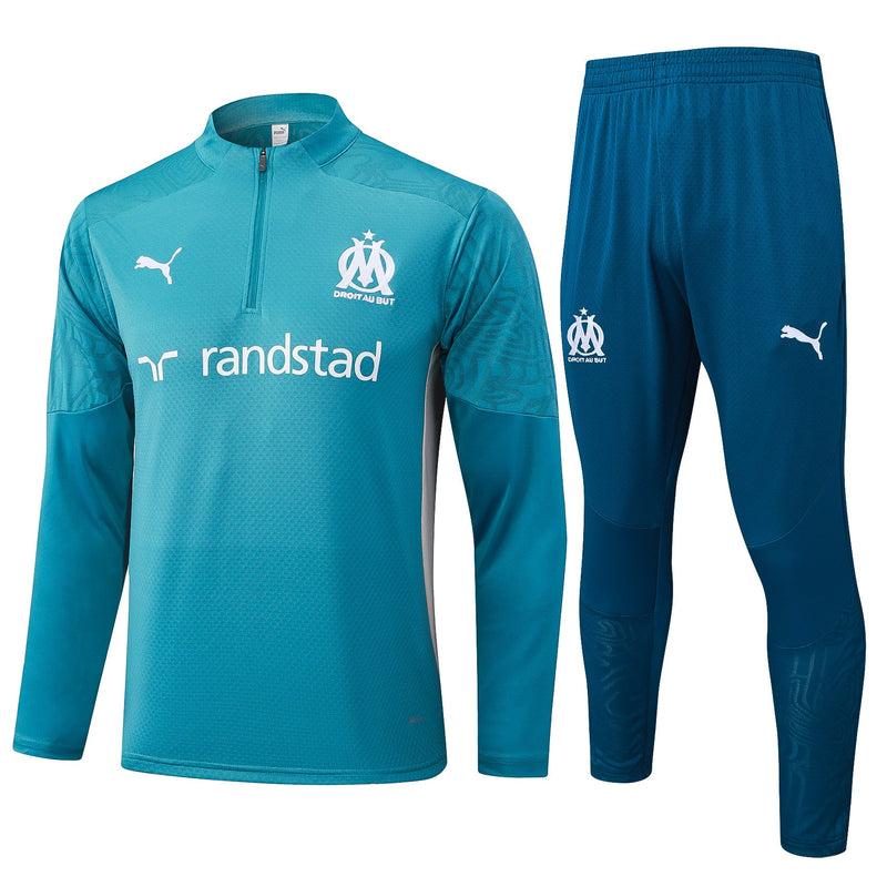 Conjunto Olympique de Marseille 24/25 - Versão - Agasalho