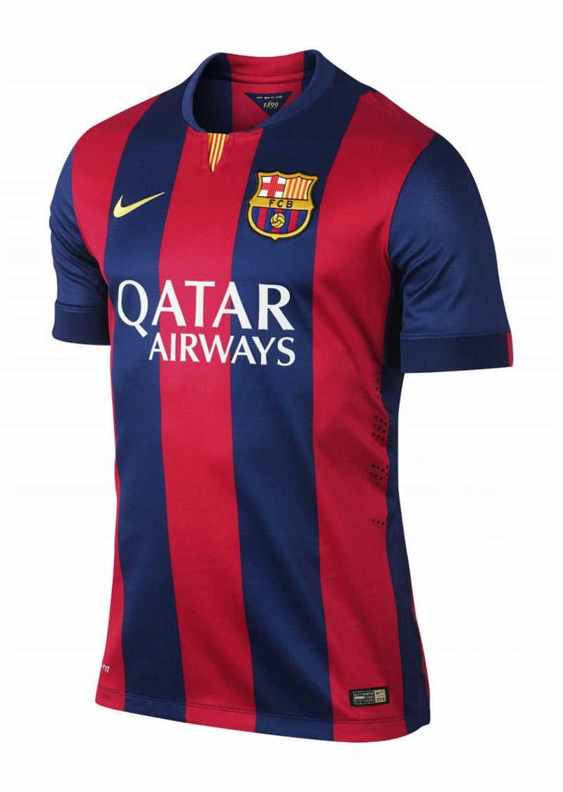 Camisa Barcelona I 14/15 - Versão - Retrô