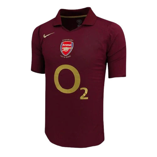 Camisa Arsenal I 05/06 - Versão - Retrô