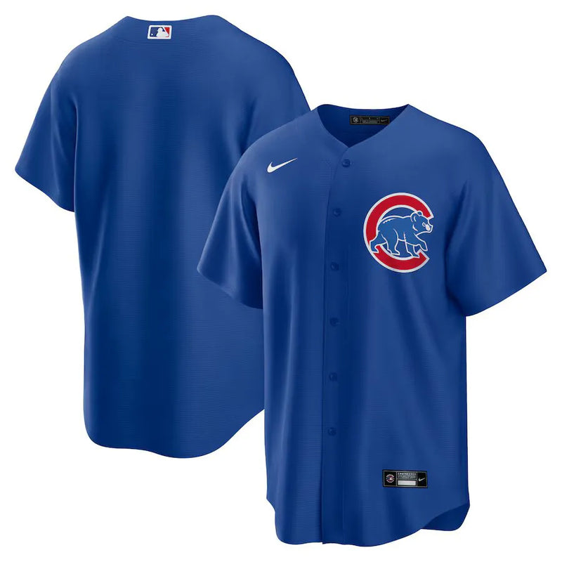 Camisa MLB Chicago Cubs Nike Alternate Torcedor Masculina Azul