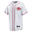 Camisa MLB Cincinnati Reds Nike Home Torcedor Masculina Branca Elly De La Cruz 44