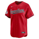 Camisa MLB Cleveland Guardians Nike Red Alternate Limited Jersey Masculina Vermelha