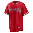 Camisa MLB Los Angeles Angels II Nike Torcedor Masculina Vermelha Shohei Ohtani 17