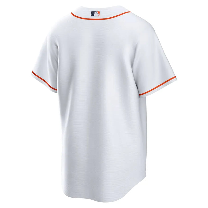 Camisa MLB Houston Astros Nike White Home Torcedor Masculina Branca