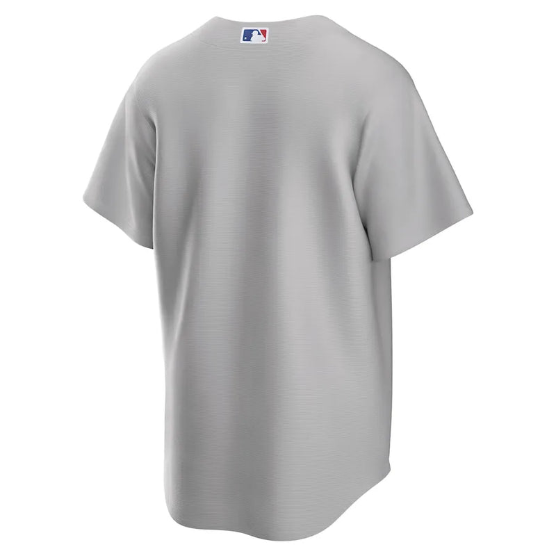 Camisa MLB Los Angeles Dodgers Alternate Nike Torcedor Masculina Cinza