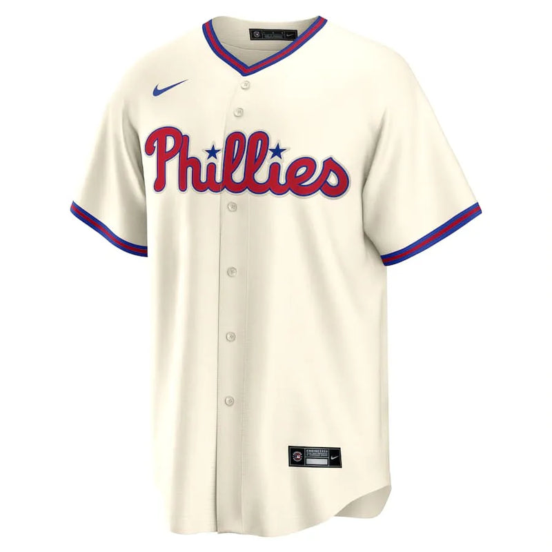Camisa MLB Philadelphia Phillies Nike III Cream Torcedor Masculina