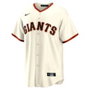 Camisa MLB San Francisco Giants Nike I Torcedor Masculina Bege Brandon Crawford 35