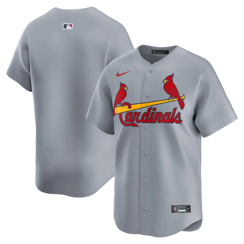 Camisa MLB St. Louis Cardinals Nike II Torcedor Masculina Cinza