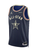 Regata NBA All-Star Game 2024 Jordan Swingman Jersey Damian Lillard 0 Azul Marinho