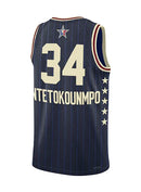 Regata NBA All-Star Game 2024 Jordan Swingman Jersey Giannis Antetokounmpo 34 Azul Marinho