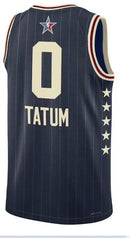 Regata NBA All-Star Game 2024 Jordan Swingman Jersey Jason Tatum 0 Azul Marinho