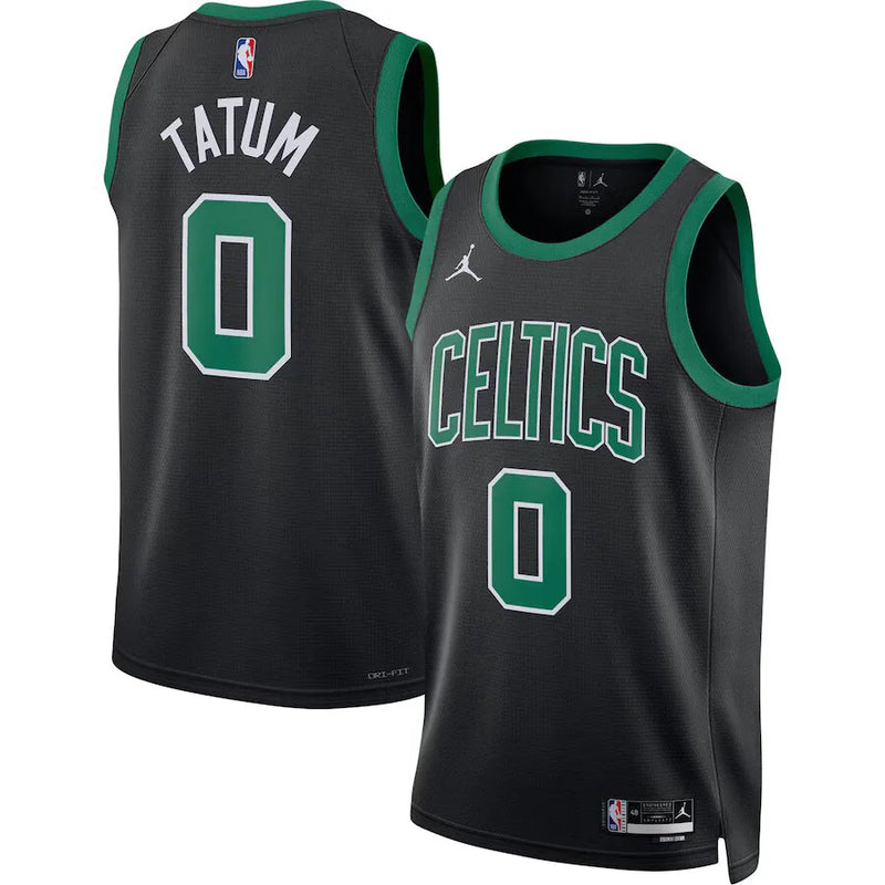 Regata NBA Boston Celtics Jordan Statement Edition Swingman Jersey 23/24 Jayson Tatum 0 Preto