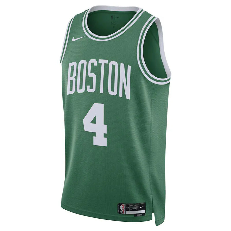 Regata NBA Boston Celtics Nike Icon Edition Swingman Jersey Verde Jrue Holiday 4