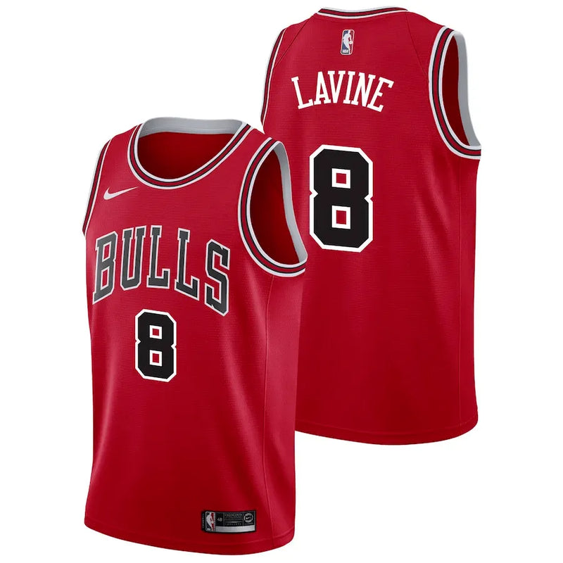 Regata NBA Chicago Bulls Nike Icon Edition Jersey Zach Lavine 8