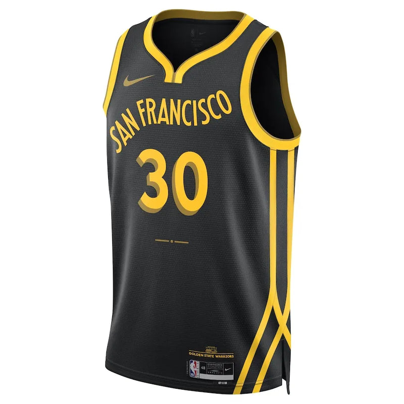 Regata NBA Golden State Warriors Nike City Edition 23/24 Swingman Jersey Stephen Curry 30