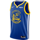 Regata NBA Golden State Warriors Nike Icon Edition Swingman Jersey Azul Stephen Curry 30