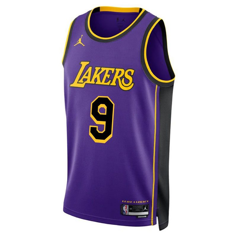 Regata NBA Los Angeles Lakers Jordan Statement Edition Swingman Jersey Brownie James Jr. 9 Roxa