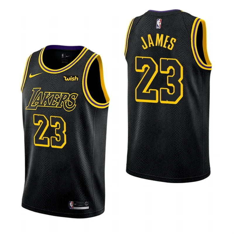 Regata NBA Los Angeles Lakers Nike Black Mamba Edition Jersey LeBron James 23
