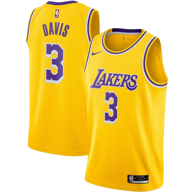 Regata NBA Los Angeles Lakers Nike Icon Edition Jersey 2021 Anthony Davis 3