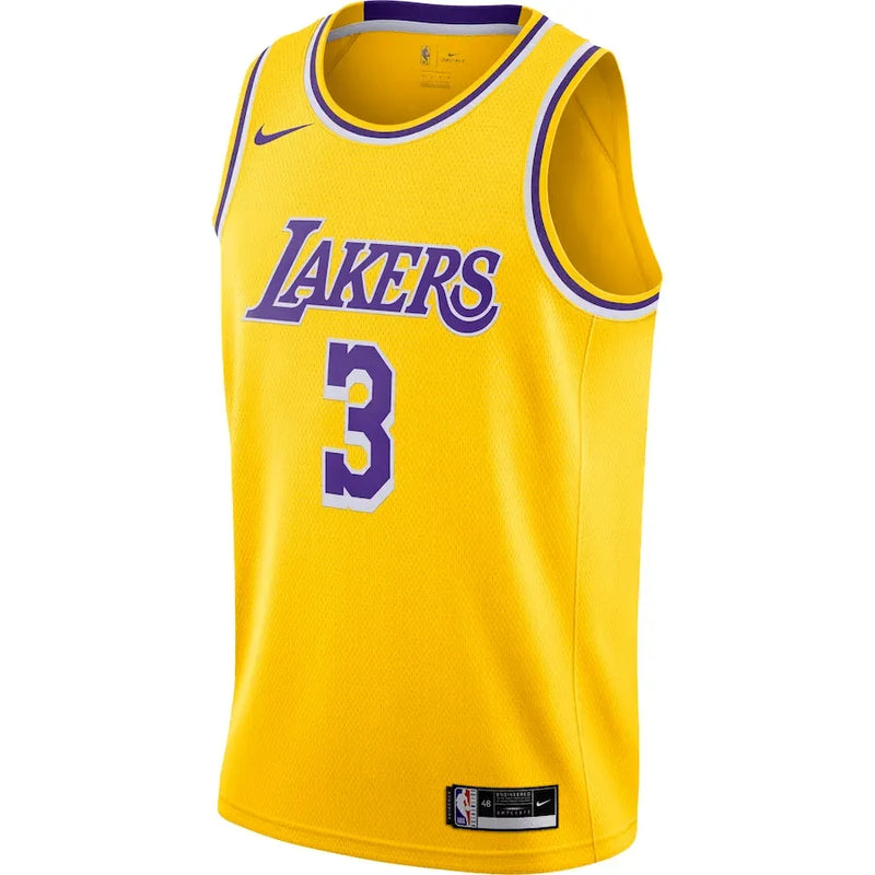 Regata NBA Los Angeles Lakers Nike Icon Edition Jersey 2021 Anthony Davis 3