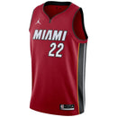 Regata NBA Miami Jordan Heat Statement Edition Swingman Jersey Vermelha Jimmy Butler 22