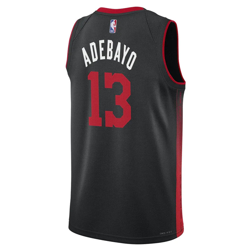Regata NBA Miami Heat Nike City Edition 23/24 Swingman Jersey Bam Adebayo 13
