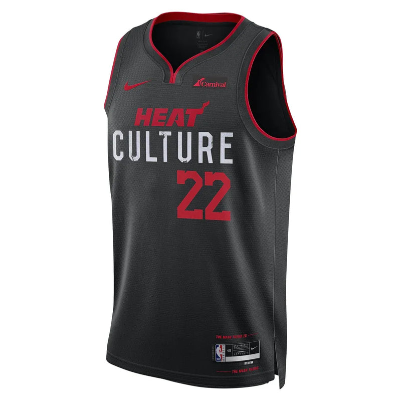 Regata NBA Miami Heat Nike City Edition 23/24 Swingman Jersey Jimmy Butler 22