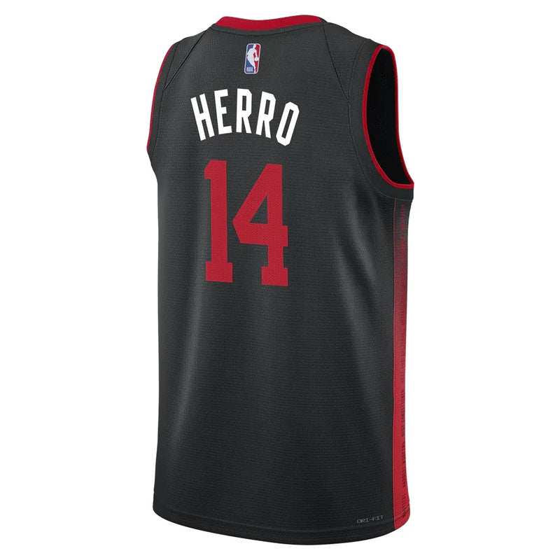Regata NBA Miami Heat Nike City Edition 23/24 Swingman Jersey Tyler Herro 14