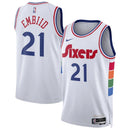 Regata NBA Philadelphia 76ers Nike 24/25 City Edition Swingman Jersey Joel Embiid 21