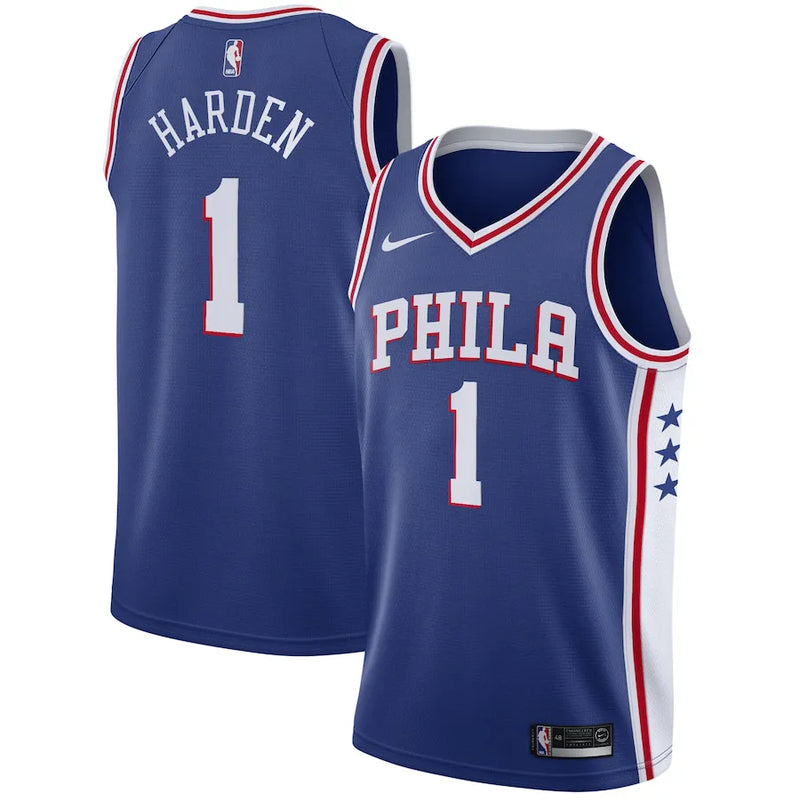 Regata NBA Philadelphia 76ers Nike Icon Edition Jersey 2021 Harden 1