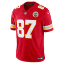 Camisa NFL Kansas City Chiefs Travis Kelce 87 Nike Limited Jersey Vermelha
