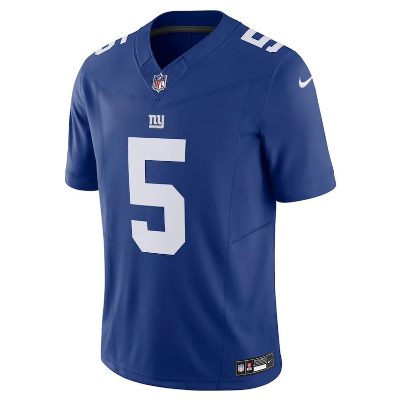 Camisa NFL New York Giants Nike Kayvon Thibodeaux Limited Masculina Azul