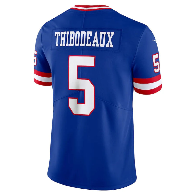 Camisa NFL New York Giants Royal Nike Kayvon Thibodeaux 5 Alternate Masculina Azul