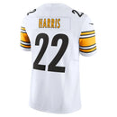 Camisa NFL Pittsburgh Steelers Najee Harris 22 Nike White Limited Jersey Branca