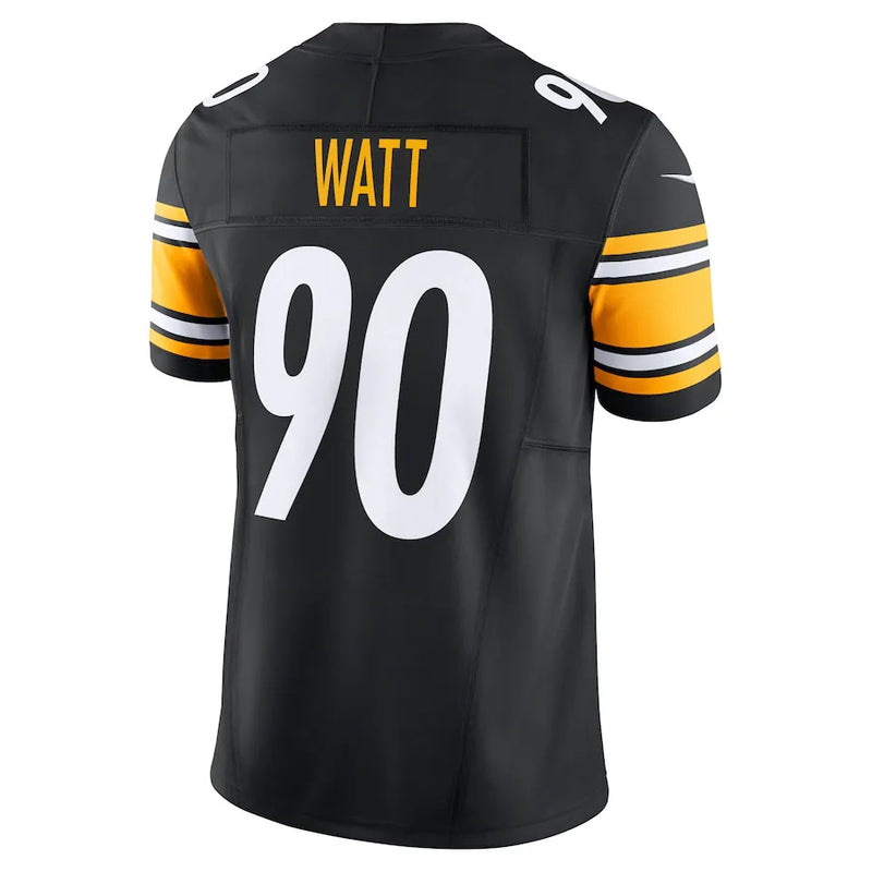 Camisa NFL Pittsburgh Steelers T.J. Watt 90 Nike Limited Jersey Preta