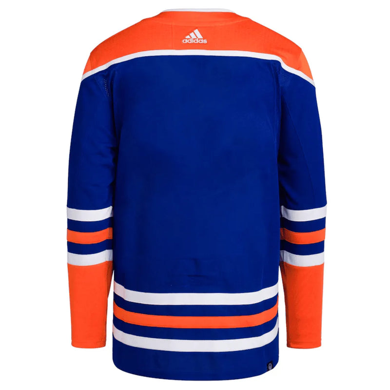 Camisa NHL Edmonton Oilers Adidas Home Jersey Azul Masculina