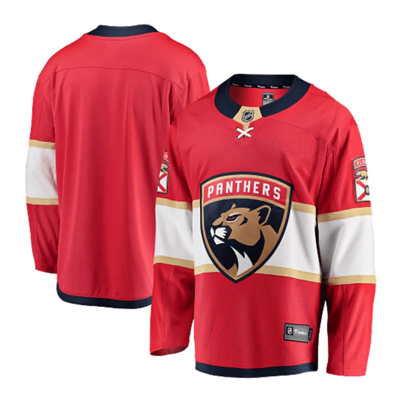 Camisa NHL Florida Panthers Adidas Home Jersey Vermelha Masculina