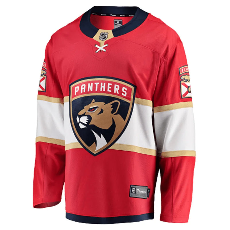 Camisa NHL Florida Panthers Adidas Home Jersey Vermelha Masculina
