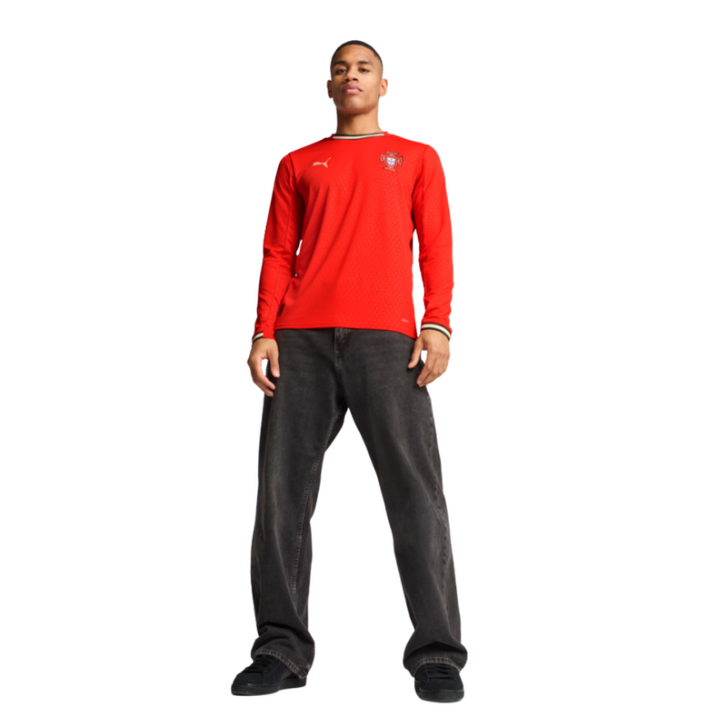 Camisa Portugal I 25/26 - Versão - Manga Longa