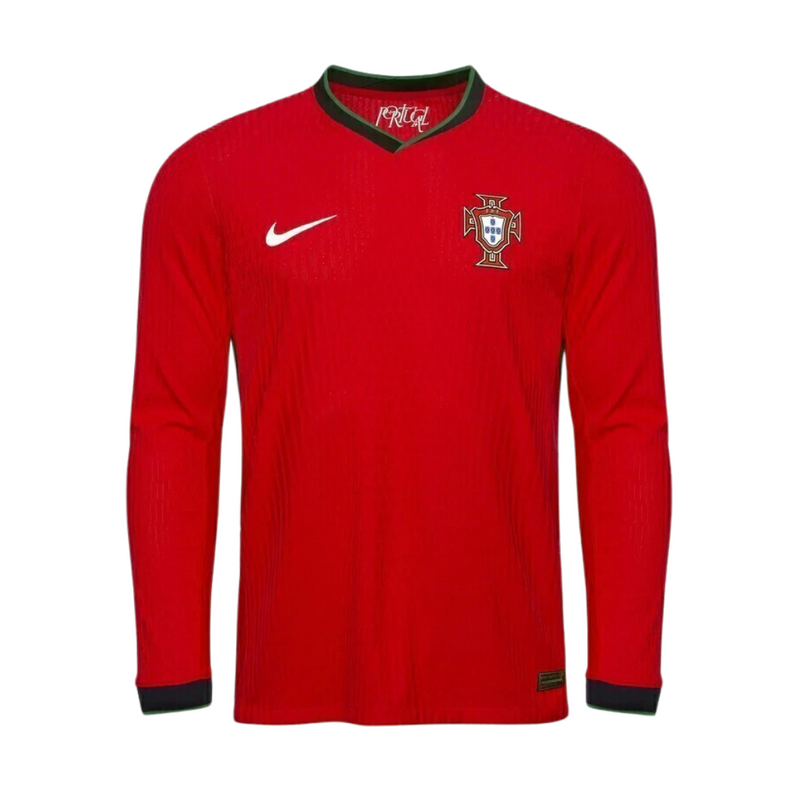 Camisa Portugal I 24/25 - Versão - Manga Longa