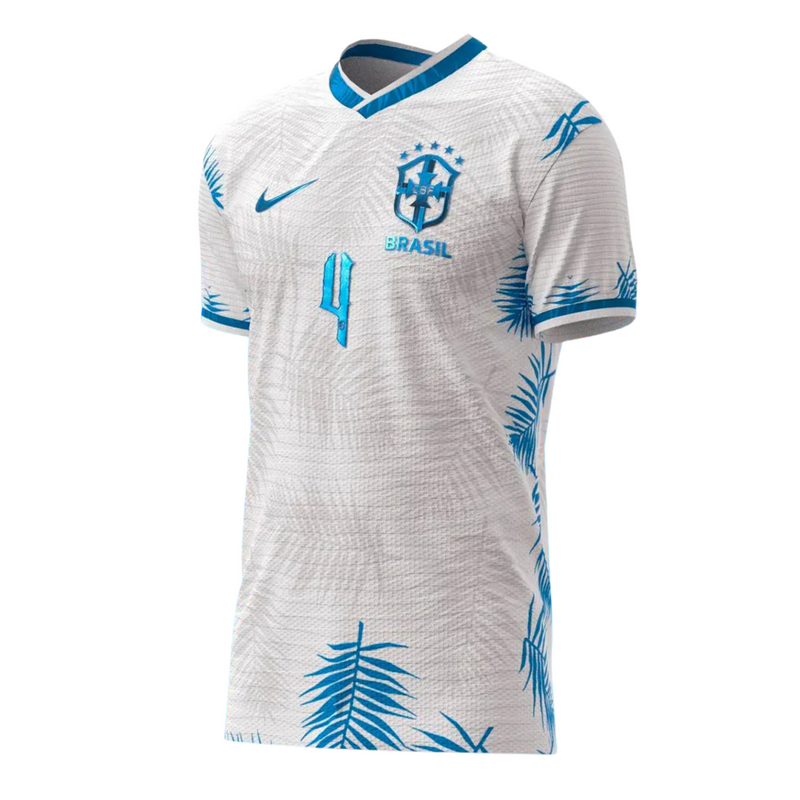 Camisa Brasil Edição Especial Conceito Tropical N°4 22/23 - Retrô - Versão - Jogador