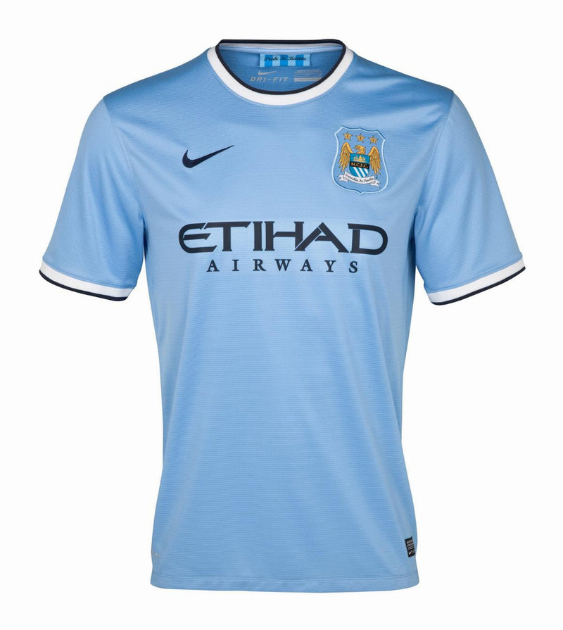 Camisa Manchester City I 13/14 - Versão - Retrô